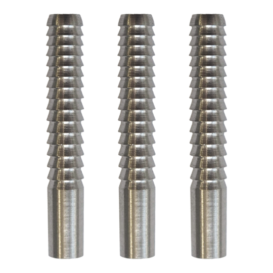 Barriles para dardos blandos McDart Shark 2 - 18 g Das Produktbild zeigt McDart Shark 2 Softdart Barrels mit 18g im Set. Sie sind für den Einsatz im Softdart geeignet.