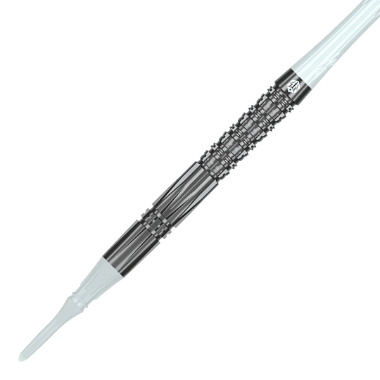 Dardos blandos Caliburn Prisma P2 - 20 g Hier sind die Caliburn Prisma P2 Softdarts - 20g zu sehen. Das Produkt wird als einzelnes Set abgebildet.