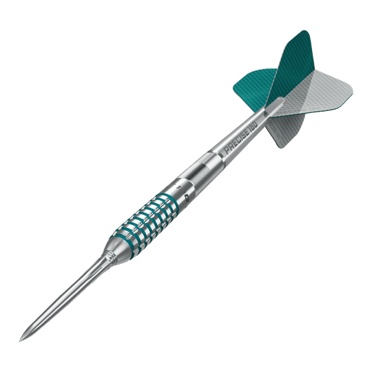 Dardos de acero Precise 180 MRV1 Das Foto zeigt die Precise 180 MRV1 Steeldarts - 23g. Diese Darts sind aus hochwertigen Materialien gefertigt.