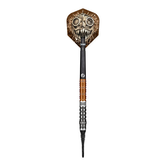 Dardos blandos Shot Gnarly Gnasha - 20 g Abgebildet ist das Produkt Shot Gnarly Gnasha Softdarts mit einem Gewicht von 20g. Es handelt sich um spezielle Softdarts für das Dartspiel.