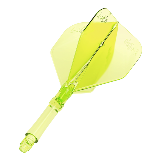 Vuelos L-Style L-System - Amarillo neón Abgebildet ist das Produkt L-Style L-Sytem Flights - Neon Yellow. Diese neon-gelben Flights werden für Darts genutzt.