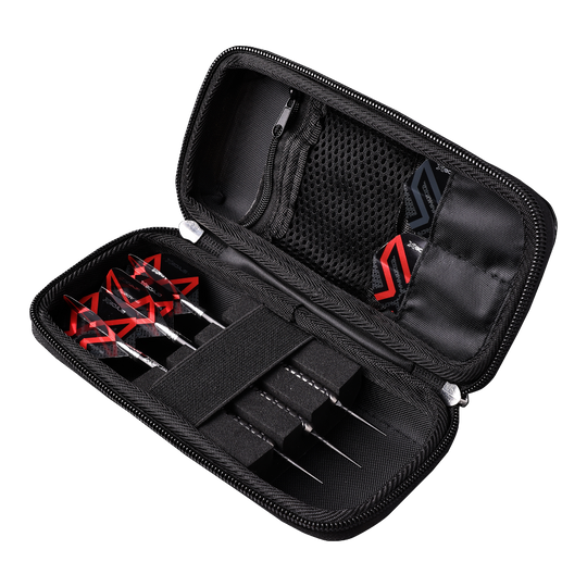 Cartera de dardos Winmau Blade X Armor G1 Hier ist das Winmau Blade X Armor G1 Dartwallet abgebildet. Dieses Dartwallet dient zur sicheren Aufbewahrung von Dartzubehör.