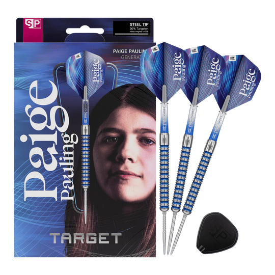Dardos Steeldarts Target Paige Pauling GEN1 Swiss Points - 22 g