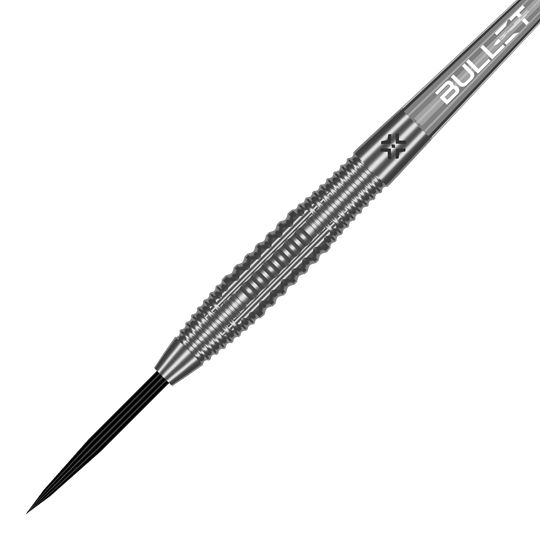 Das Bild zeigt Bullet Ranger Steeldarts. Die Steeldarts liegen nebeneinander und sind gut sichtbar.