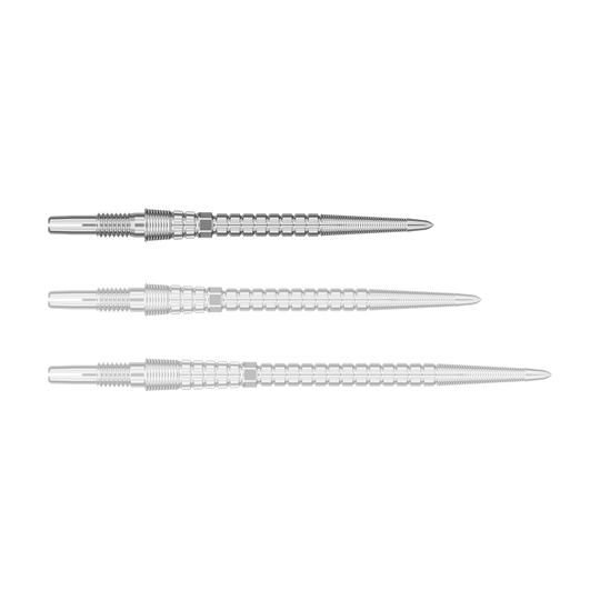 Puntas de dardo Target Chrono Swiss Storm Point - Plateadas Puntas de dardo Target Chrono Swiss Storm Point - Plateadas