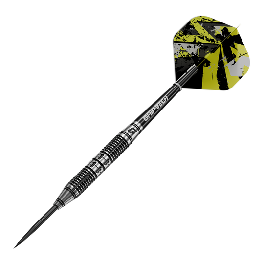 Dardos de acero con mancuernas GOAT Das Bild zeigt das Produkt GOAT Dumbbell Steeldarts. Es handelt sich um Steeldarts mit einem besonderen Design.
