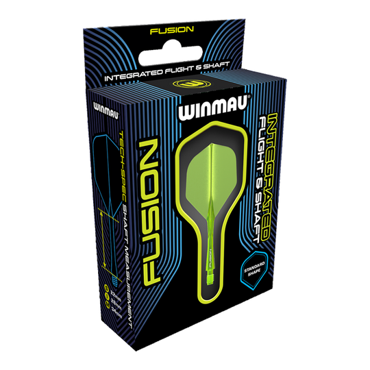 Winmau Fusion Flight Shaft System Estándar Amarillo