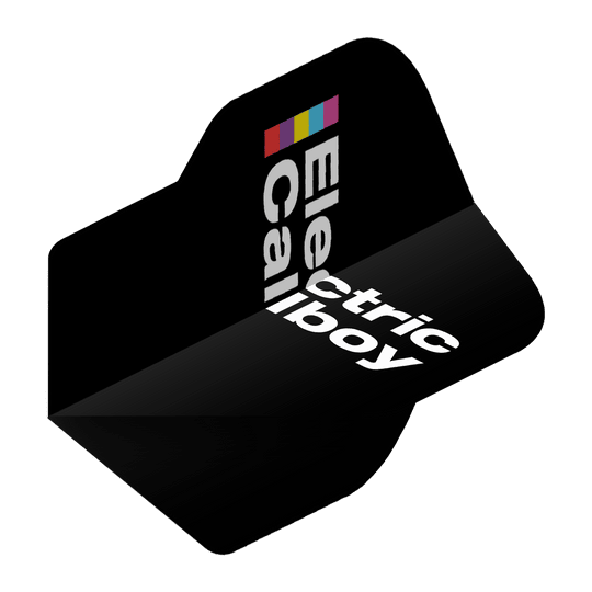 Paquete de vuelo de tanzneid de Electric Callboy - 10 juegos Das Bild zeigt das Produkt Electric Callboy Tanzneid Flight Pack - 10 Sets. Es handelt sich um ein Dartzubehör in schwarzer Ausführung.