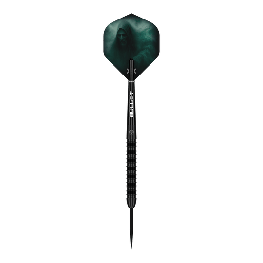 Das Produkt Bullet Shadow Steeldarts ist auf diesem Bild zu sehen. Es handelt sich um stabile und präzise Steeldarts für das Dartspiel.