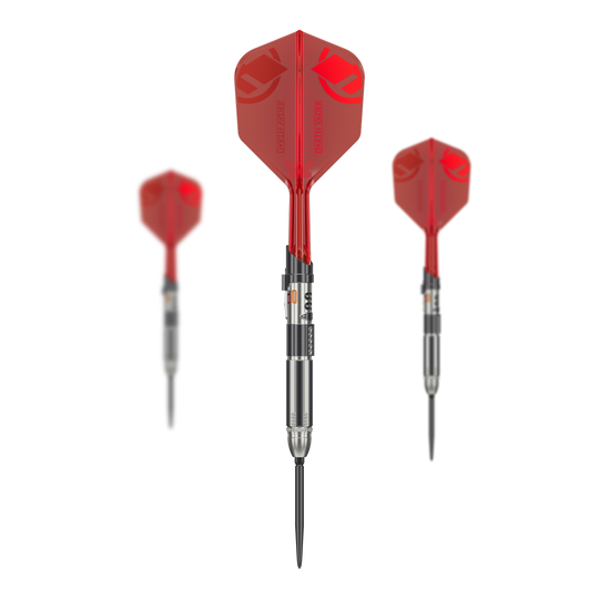 Dardos Target Star Wars Darth Vader Sith Lord Lightsaber Edición Limitada Primera Edición - 24 g Auf dem Bild sind die Target Star Wars Darth Vader Light Saber Limited Edition Steeldarts - 24g zu sehen. Es handelt sich um eine limitierte Edition im Stil von Darth Vaders Lichtschwert.