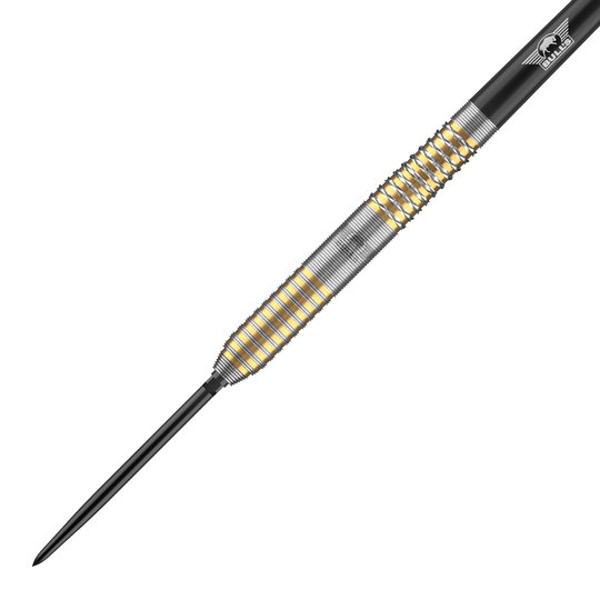 Dardos de acero convertibles con puntas vintage Ghost de Bulls NL Das Bild zeigt die Bulls NL Vintago Ghost Convertible Points Steeldarts. Es handelt sich um hochwertige Steeldarts mit auswechselbaren Spitzen.