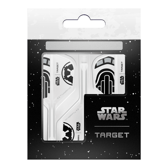 Vuelos Target Star Wars K-Flex Stormtrooper No. 6 Target Star Wars K-Flex Stormtrooper No6 Flights Dartflügel mit kultigem Stormtrooper-Motiv. Geeignet für Star Wars und Dart Enthusiasten.