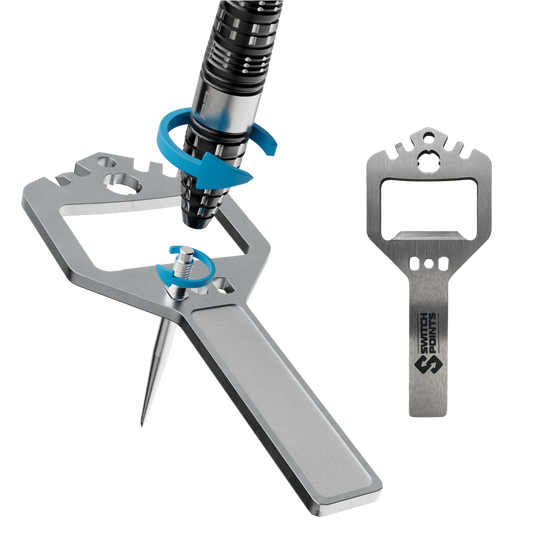 Dardos de acero Red Dragon Recon Torpedo Switch Point Dies ist ein Bild der Red Dragon Recon Torpedo Steeldarts - 23g. Die Steeldarts werden aus einer seitlichen Perspektive gezeigt.