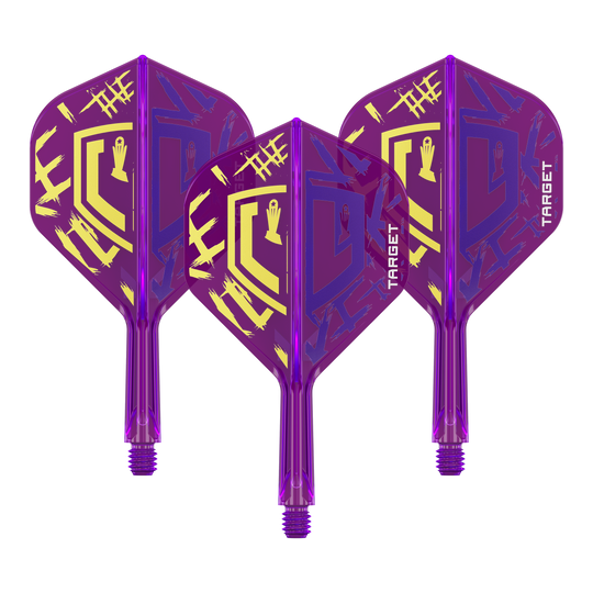 Target K-Flex Luke Littler Campeón del Mundo 2025 No2 Vuelos Estándar Zu sehen sind die Target K-Flex Luke Littler World Champion 2025 No2 Standard Flights mit 19 mm Länge. Dieses Set ist für Darts geeignet.