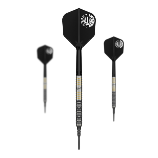 Dardos blandos Target Japan Beau Greaves Edición Japón Swiss Point - 21 g Das Bild stellt die Target Japan Beau Greaves Japan Edition Swiss Point Softdarts - 21g dar. Es handelt sich um eine spezielle Edition für Dartliebhaber.