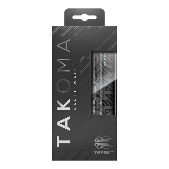 Auf dem Bild sieht man das Takoma Ghost Series Rob Cross Dartcase. Das Dartcase ist Teil der Ghost Series und bietet Schutz für Dartutensilien.