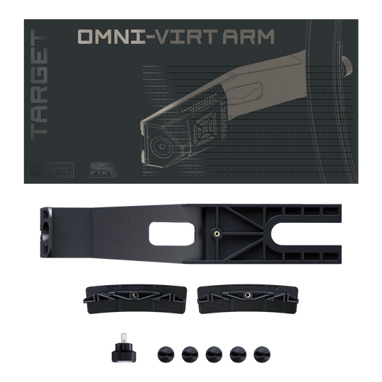 Brazo de cámara Target OMNI VIRT Dieses Bild präsentiert den Target OMNI VIRT Kamera Arm. Das Produkt ist ein spezieller Kamerahalter für Dartspieler.