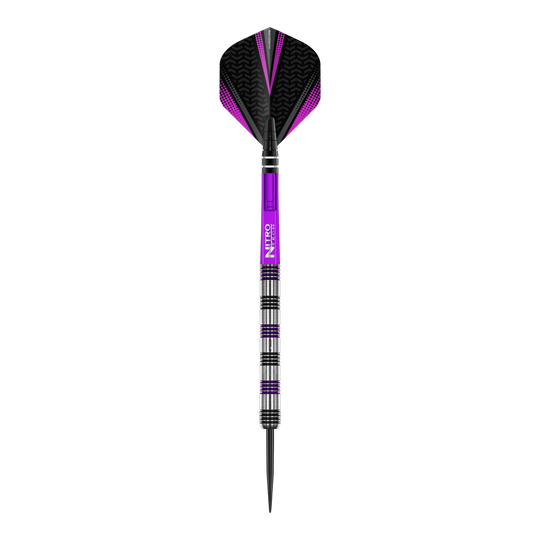Dardos de acero Red Dragon Gemma Hayter - 22 g Red Dragon Gemma Hayter Steeldarts - 22g beinhaltet Dartpfeile, die robust und präzise sind. Das Set wiegt 22 Gramm und ist für professionelle Spiele geeignet.