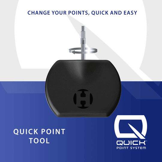 Herramienta básica de punta rápida de Harrow Dieses Bild zeigt das Produkt Harrows Basic Quick Point Tool. Es ist ein hilfreiches Tool für Dartzubehör.