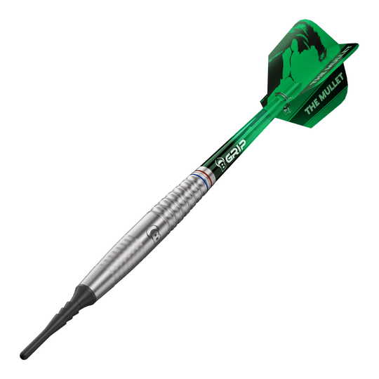 Dardos blandos Bulls Danny Jansen - 20 g Zu sehen sind die Bulls Danny Jansen Softdarts mit 20 Gramm Gewicht. Das Produkt ist speziell für Softdart-Liebhaber entwickelt.