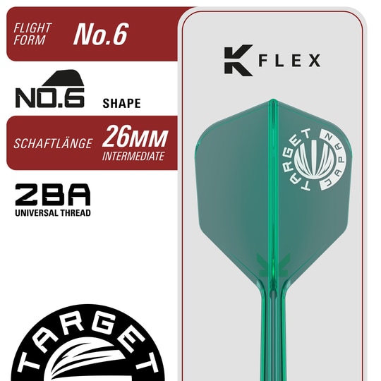 Dardos blandos Target Japan Prime Series PW GEN 3 - 19 g Abgebildet ist der Target Japan Prime Series PW GEN 3 Softdart - 19g. Die Aufnahme stellt den Pfeil und dessen Merkmale dar.