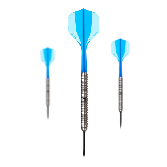 Harrows Flux Quick Point Steeldarts Harrows Flux Quick Point Steeldarts sind zu sehen. Die Darts haben eine schlanke Form und elegante Akzente.
