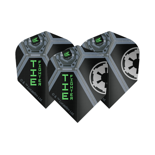 Vuelos Target Star Wars ProUltra Tie Fighter No6 Target Star Wars ProUltra Tie Fighter No6 Flights. Dart-Flights mit Tie Fighter Motiv aus der Star Wars Kollektion.