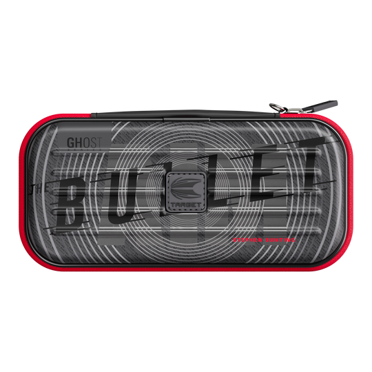 Estuche para dardos Takoma Ghost Series de Stephen Bunting Das Foto zeigt das Takoma Ghost Series Stephen Bunting Dartcase. Es ist ein robustes Dartcase für Darts-Zubehör.