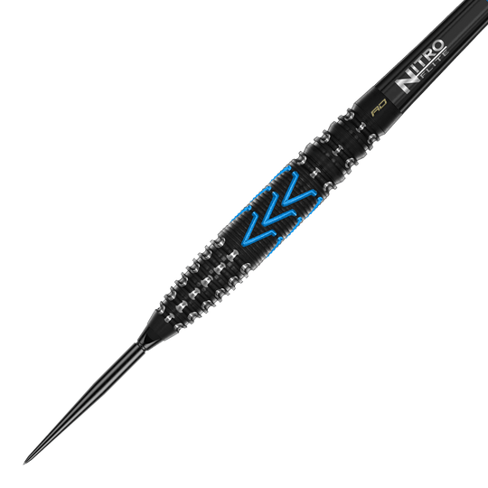 Abgebildet sind die Red Dragon AMP Torpedo Switch Point Steeldarts. Die Darts haben ein modernes Design und präzise Verarbeitung.
