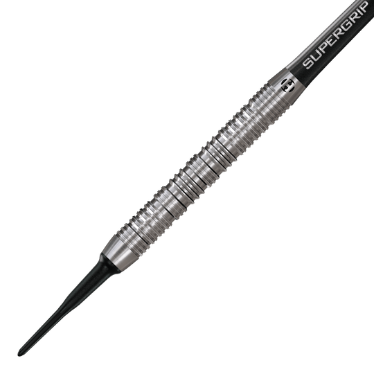 Dardos blandos de impacto Harrows Das Bild zeigt die Harrows Impact Softdarts. Die Darts werden aus einer anderen Perspektive dargestellt.