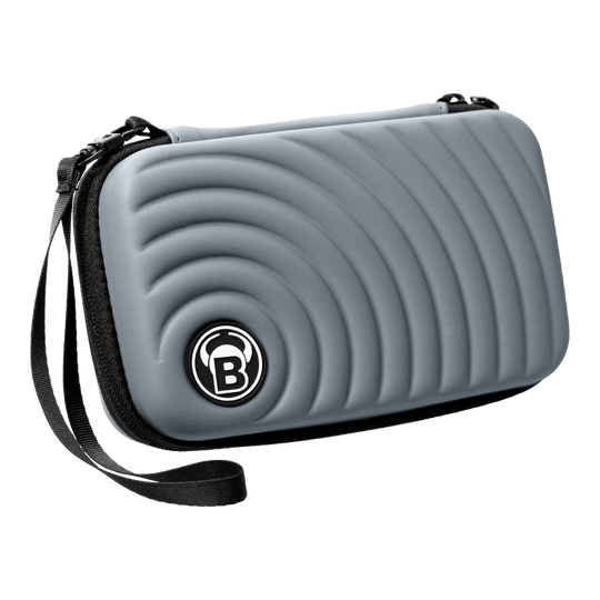 Estuche para dardos Bulls Orbis XL - Gris Das Produkt Bulls Orbis XL Dartcase in Grau ist dargestellt. Dieses große Dartcase bietet viel Platz für Darts und Zubehör.