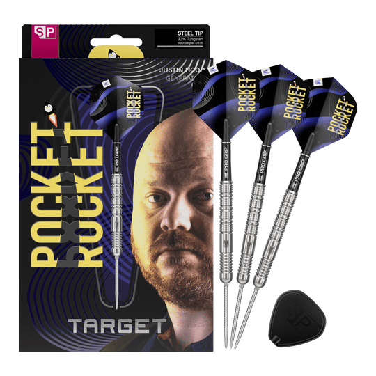 Dardos Steeldarts Justin Hood Swiss Points de Target - 23 g Dardos Steeldarts Justin Hood Swiss Points de Target - 23 g