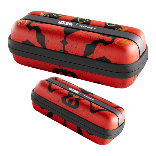 Estuche para dardos Target Star Wars Boa - Darth Maul Hier ist das Target Star Wars Boa Dartcase - Darth Maul zu sehen. Die Abbildung zeigt das Design und die Details des Dartcases.