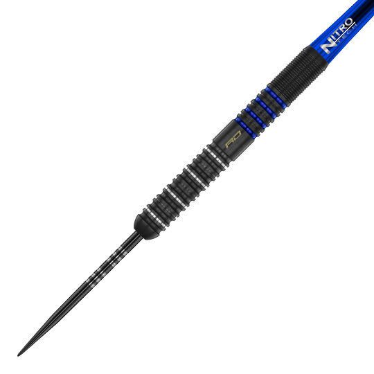 Dardos de acero Red Dragon David Williams V1 - 23 g Zu sehen ist das Produkt Red Dragon David Williams V1 Steeldarts - 23g. Die Steeldarts werden aus einer anderen Perspektive präsentiert.