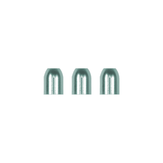 LCR-AQ_L-Style_Premium_Metall_Champagne_Ringe_Aqua_1 Das Bild zeigt drei silberne L-Style Premium Metall Champagne Ringe. Sie sind nebeneinander angeordnet und haben eine glänzende Oberfläche.