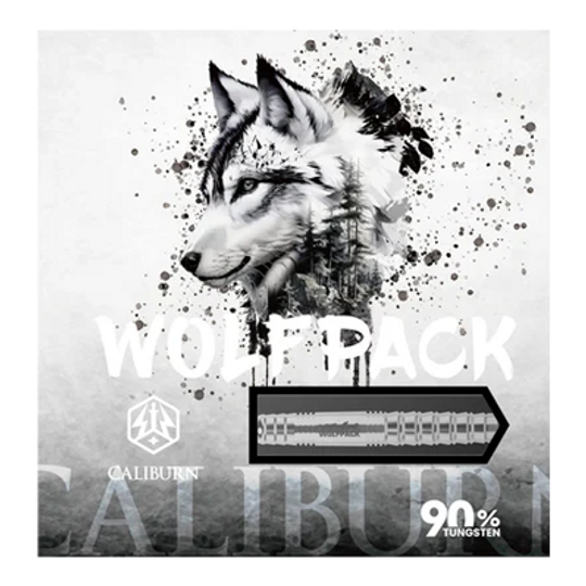 Dardos de acero Caliburn Wolfpack W6 - 22 g Zu sehen ist der Caliburn Wolfpack W6 Steeldart mit einem Gewicht von 22 Gramm. Das Produkt eignet sich besonders für präzises Dartspiel.