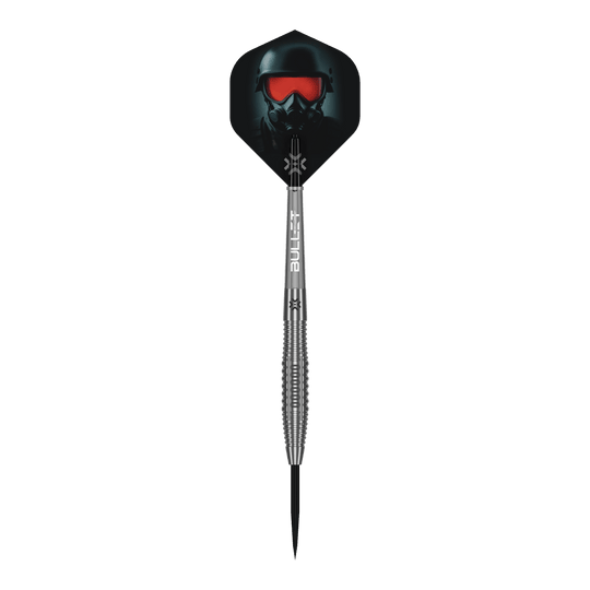 Dardos de acero Bullet Ranger Gezeigt wird ein einzelner Bullet Ranger Steeldarts. Dieses Produkt eignet sich für Steeldartspiele.