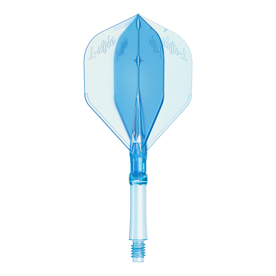 Vuelos L-Style L-System - Azul claro Abgebildet sind L-Style L-System Flights in klarer blauer Farbe, Größe Medium. Diese Flights dienen als Ersatzteile für Dartpfeile.