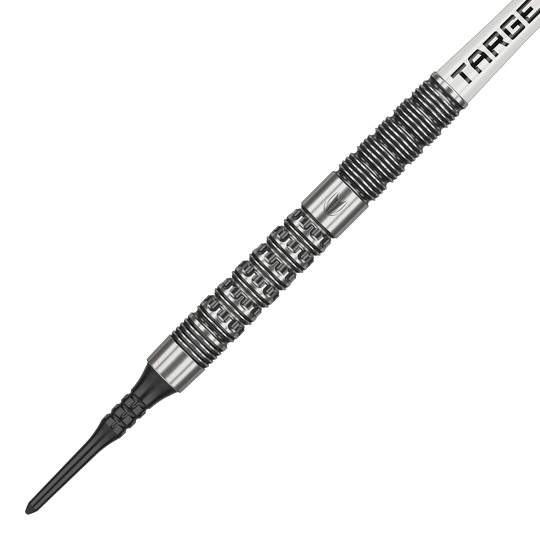 Dardos blandos Target Redux 10 - 18 g Zu sehen ist das Produkt Target Redux 10 Softdarts - 18g. Die Softdarts werden auf diesem Bild in Nahaufnahme gezeigt.