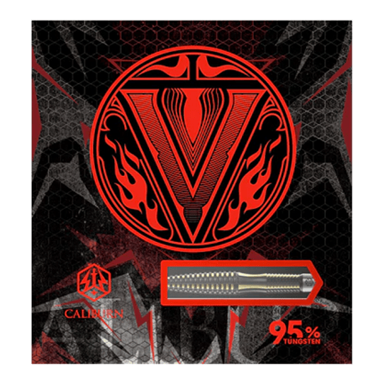 dardos de acero Caliburn V-Series V1 Abgebildet sind die Caliburn V-Series V1 Steeldarts. Diese Darts eignen sich hervorragend für den Präzisionssport.