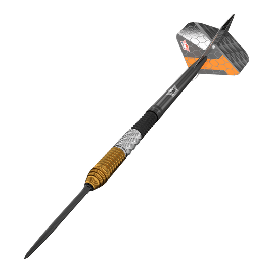 Bulls NL Dirk Van Duijvenbode 95% puntos convertibles Steeldarts Hier sieht man die Bulls NL Dirk Van Duijvenbode 95% Convertible Points Steeldarts. Es handelt sich um qualitativ hochwertige Steeldarts.