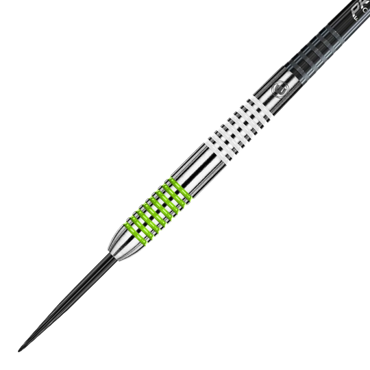 Dardos de acero Winmau Ton Machine Zu sehen sind die Winmau Ton Machine Steeldarts. Das Produkt ist für präzises und professionelles Dartspiel geeignet.