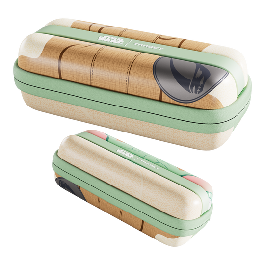 Estuche para dardos Star Wars Boa de Target - Grogu Auf dem Bild ist das Target Star Wars Boa Dartcase - Grogu abgebildet. Es handelt sich um ein Dartcase mit Grogu aus der Star Wars Serie.