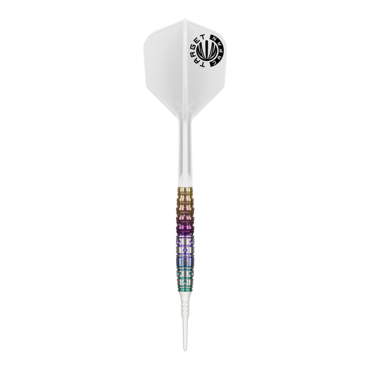 Dardos blandos Target Japan Prime Series Mayuko Morita Mayo GEN7 - 18 g Die Abbildung zeigt die Target Japan Prime Series Mayuko Morita Mayo GEN7 Softdarts in 18g Ausführung. Das Produkt überzeugt durch präzise Verarbeitung und elegantes Design.
