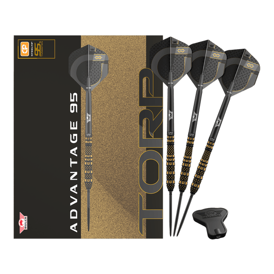 Dardos de acero con punta convertible Torp NL Advantage 95 de Bulls Dardos de acero con punta convertible Torp NL Advantage 95 de Bulls