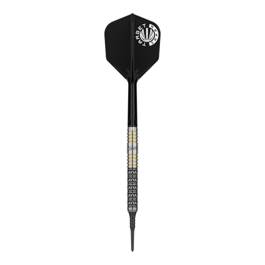 Dardos blandos Target Japan Beau Greaves Edición Japón Swiss Point - 21 g Das Bild zeigt die Target Japan Beau Greaves Japan Edition Swiss Point Softdarts - 21g. Diese Softdarts sind ideal für ambitionierte Dartsportler.