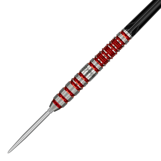 Dardos de acero Target Japan Black Marque Spinel Swiss Point - 23 g Zu sehen sind die Target Japan Black Marque Spinel Swiss Point Steeldarts in der 23g Ausführung. Diese Darts zeichnen sich durch ihr elegantes Design und ihre Präzision aus.