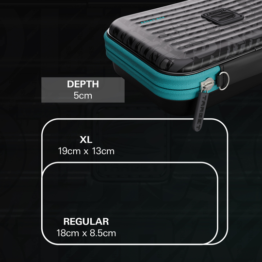 Estuche para dardos Takoma XL Ghost Series Rob Cross Abgebildet ist das Takoma XL Ghost Series Rob Cross Dartcase. Dieses Etui eignet sich ideal zur sicheren Aufbewahrung von Darts.