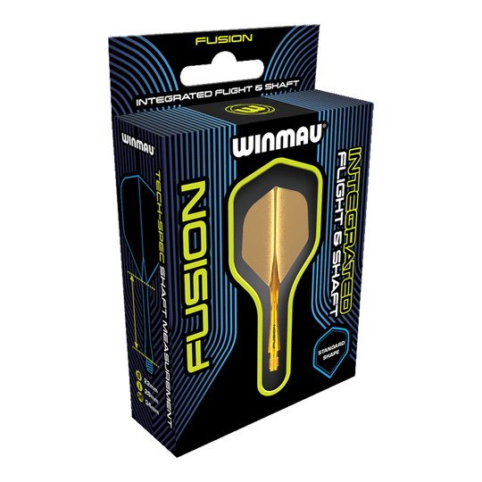 Winmau Fusion Flight Shaft System Estándar Naranja