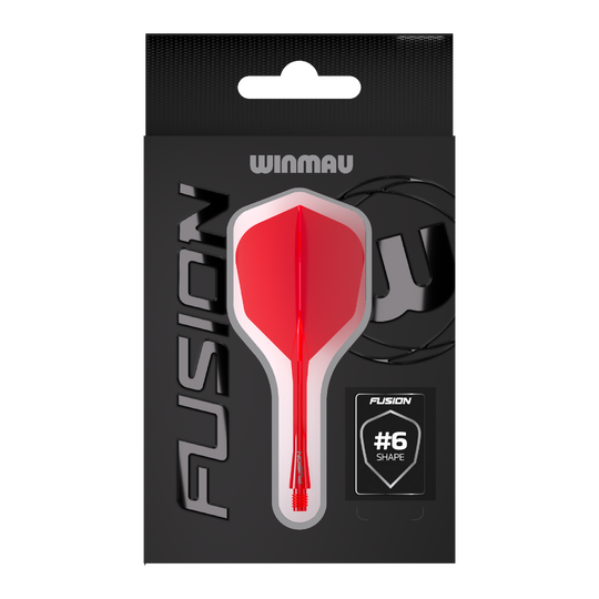 Sistema de eje de vuelo Winmau Fusion No6 Rojo Hier ist das Winmau Fusion Flight-Shaft-System No6 in Rot abgebildet. Dieses Produkt ist ideal für Dartspieler geeignet.